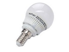 Żarówka LED E14 G45 8W 220-240V globe EMC biała-ciepła
